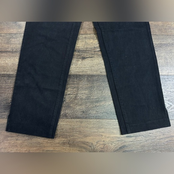NWOT Vintage Versace Black Straight Leg Jeans - Picture 5 of 10